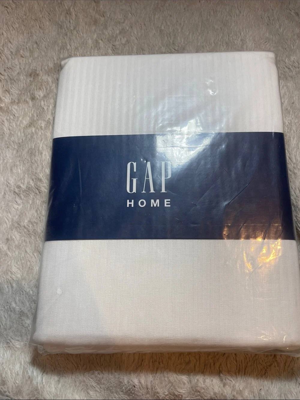 GAP Home White window curtain pair